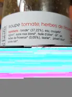 Soupe tomate, Hervés de provence