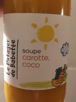 Soupe carotte,coco