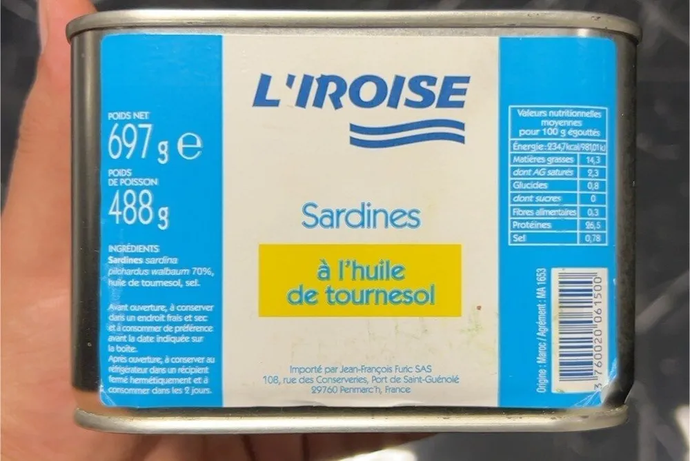 Sardines à L'huile Végétale