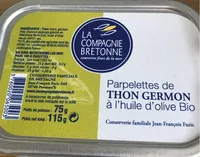 Parpelelles thon germon