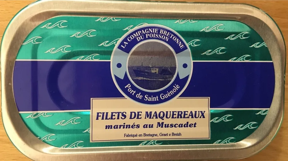 Filets de maquereau marinés au muscadet