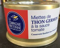 Miettes de thon germon a la sauce tomate