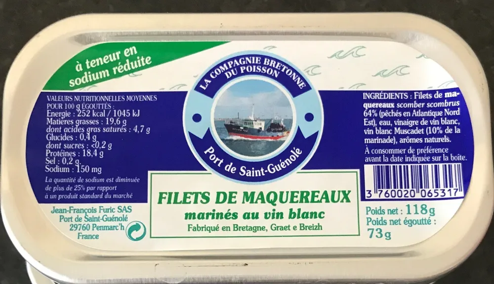 Filets de maqueraux
