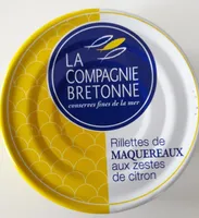 RILLETTES MAQUEREAUX AUX ZESTE DE CITRON