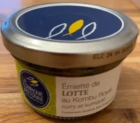 Émietté de LOTTE au Kombu Royal curry et kumquat