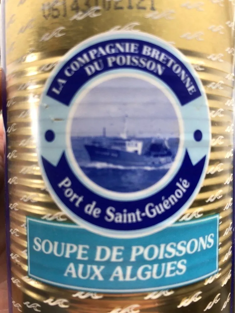 Soupe poisson aux algues