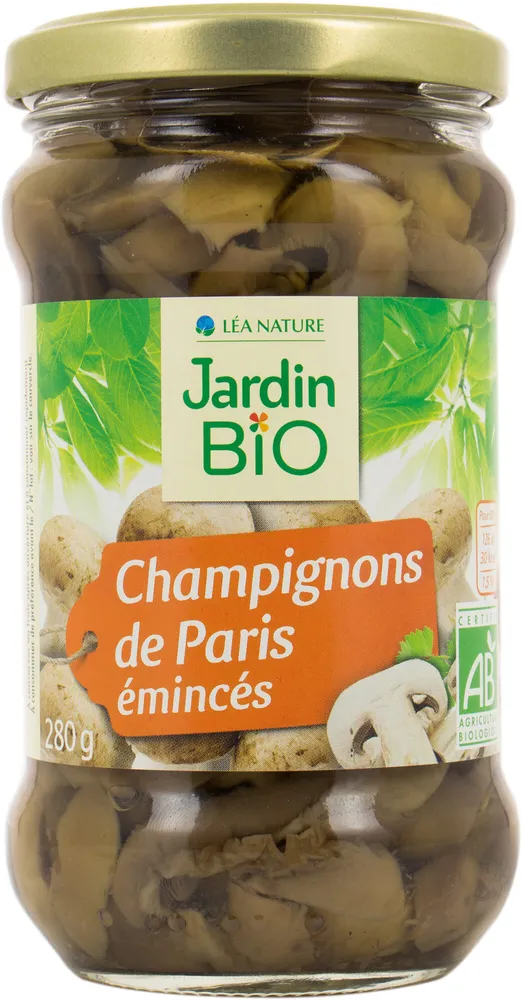Champignons de Paris émincés