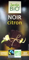 Chocolat noir citron bio