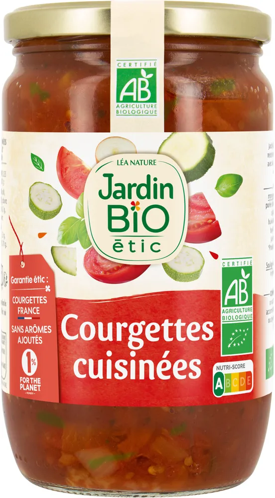 Courgettes Cuisinées