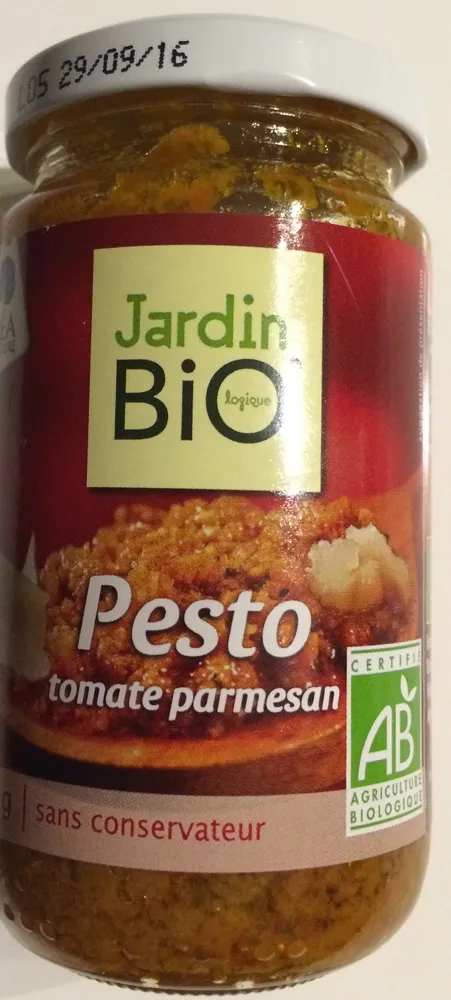 Pesto tomate parmesan