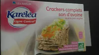 Crackers complet son d'avoine
