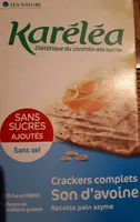 Crackers complets son d avoine