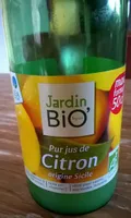 Pur jus de citron origine Sicile Bio