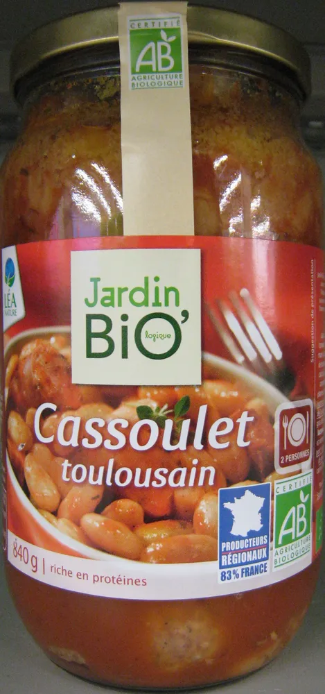 Cassoulet toulousain Bio