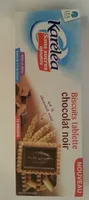 Biscuits tablette chocolat noir