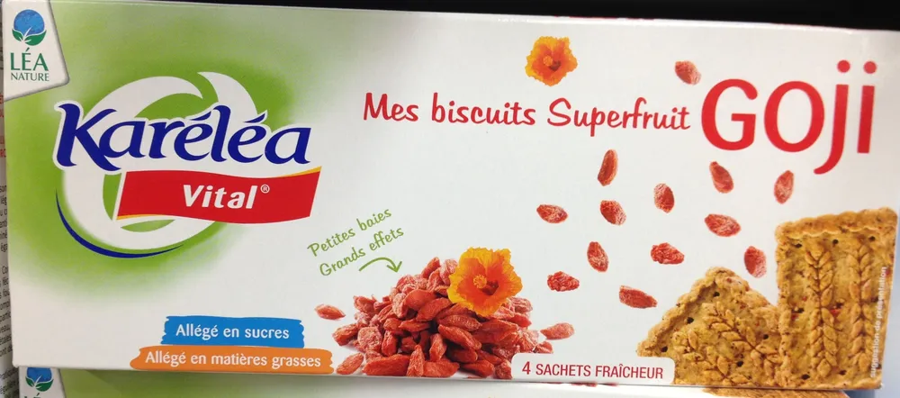 Mes biscuits superfruit Goji