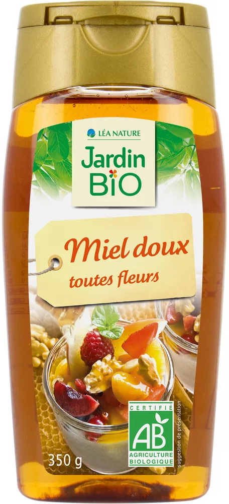 Jardin Bio - Miel doux toutes fleurs