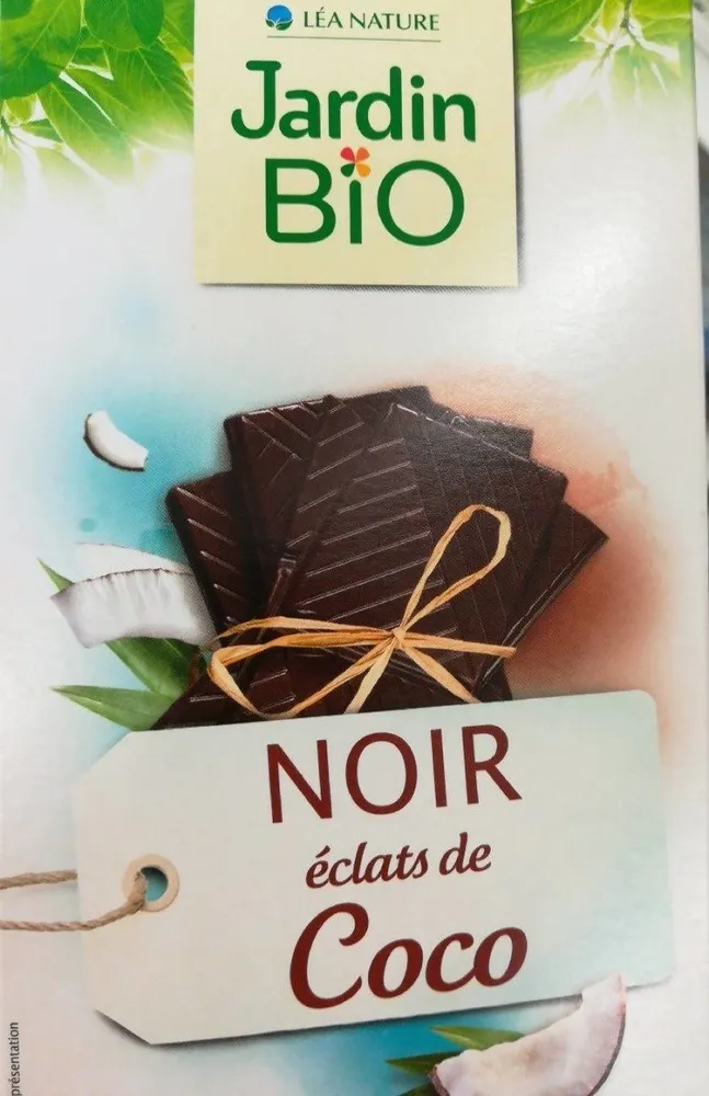 Chocolat Noir éclats de Coco