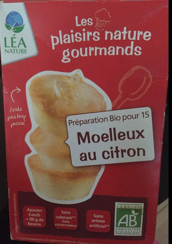Moelleux au citron