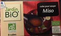 Cube Pour Soupe Miso Jardin Bio