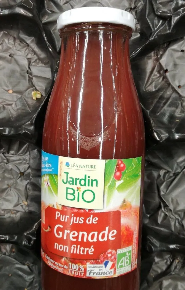 Pur jus de grenade non filtré
