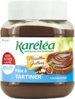 Pâte à tartiner noisettes grillées