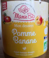 PURÉE DE POMMES ET BANANES BIO