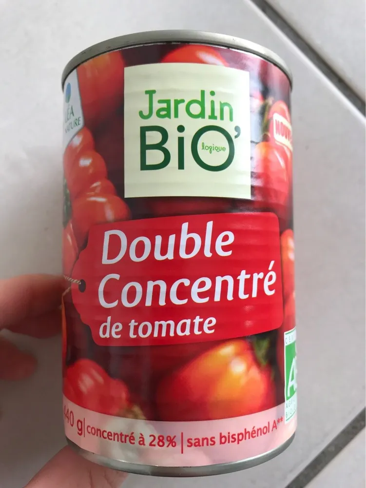 Double concentré de tomate