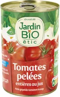 Tomates pelées entières au jus