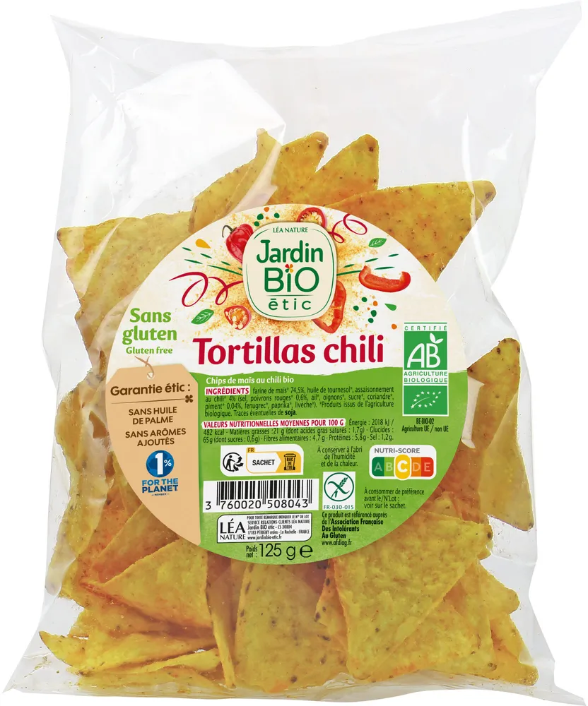 Tortillas chili