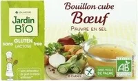 Bouillon Cube Boeuf Pauvre En Sel Sans Gluten