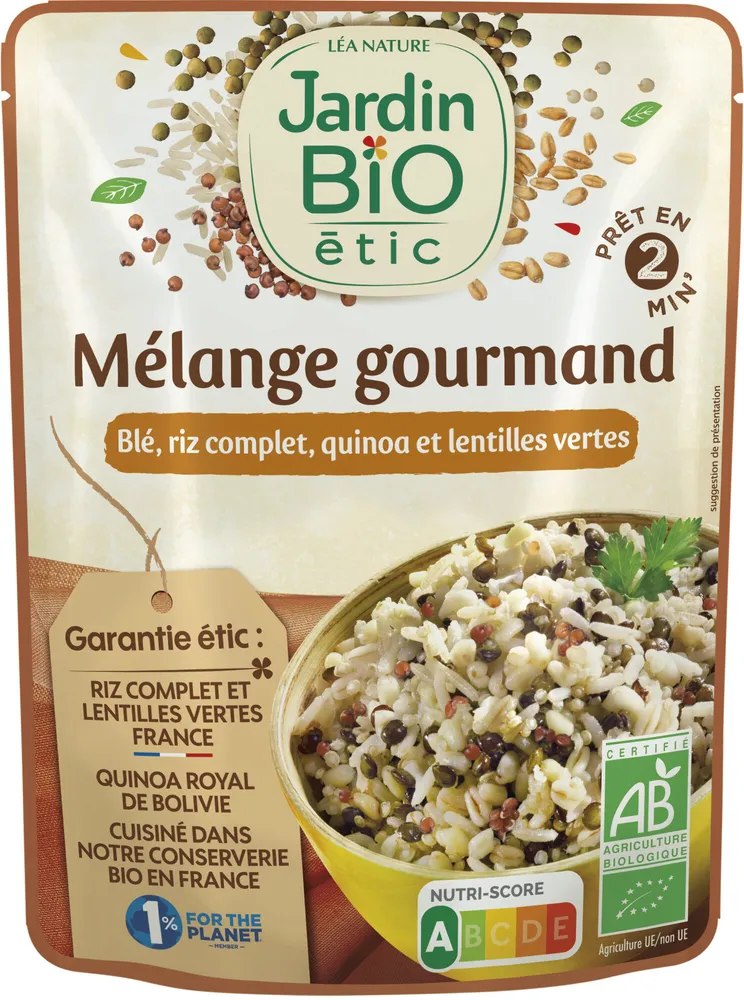 Céréales et lentilles