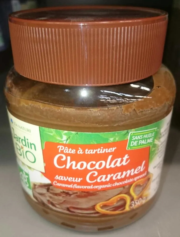 Jardin Bio - Pâte à tartiner chocolat saveur caramel