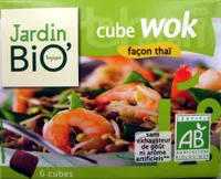 Bouillon cube wok façon thaï
