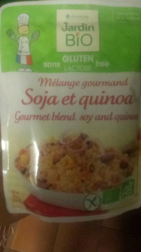 Mélange Gourmand Soja Et Quinoa Bio
