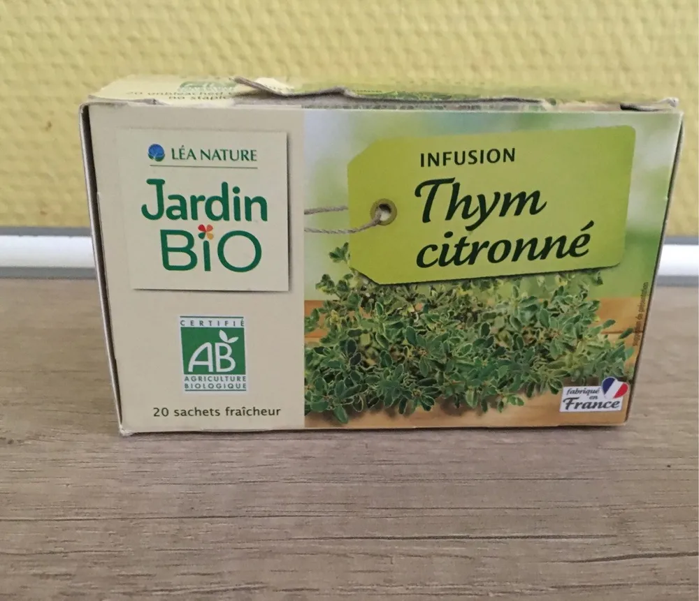 Infusion Thym Citronné
