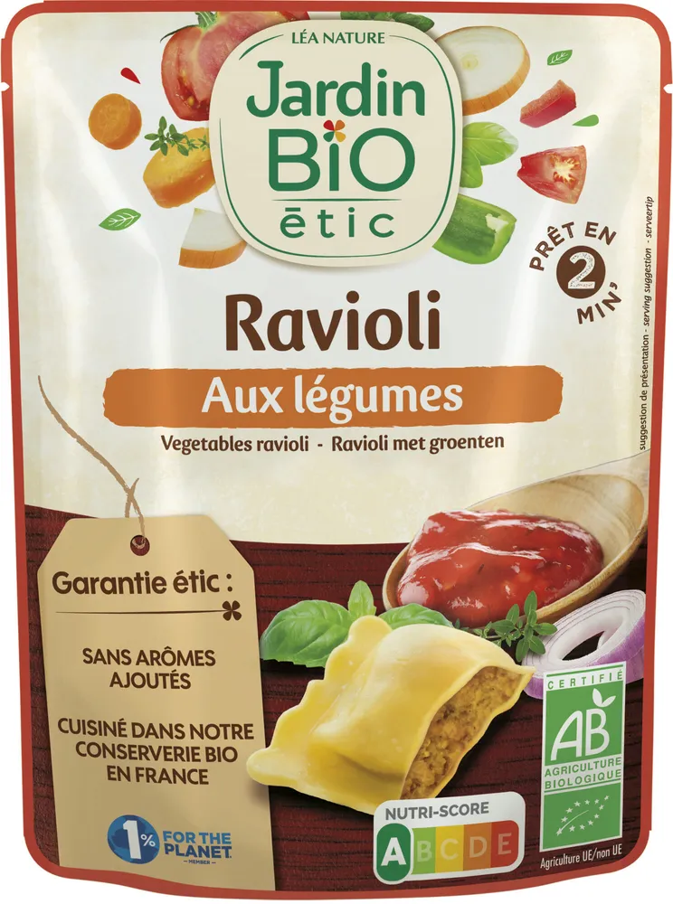 Ravioli de légumes