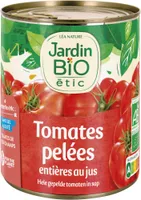 Tomates pelées entières au jus