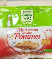 Moni coeurs cereales pommes