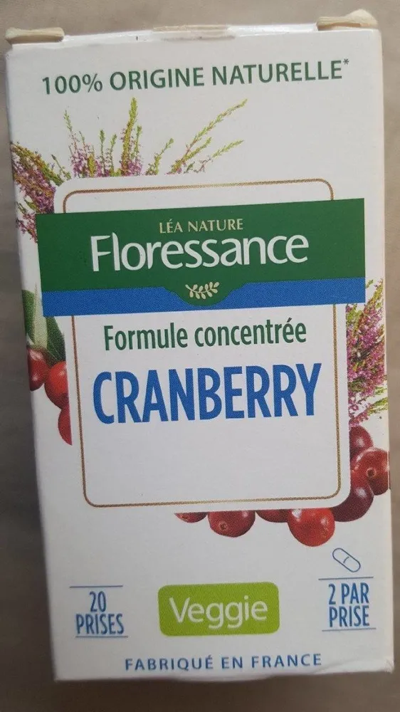 ranberry Formule Concentrée - Gélule Végatale