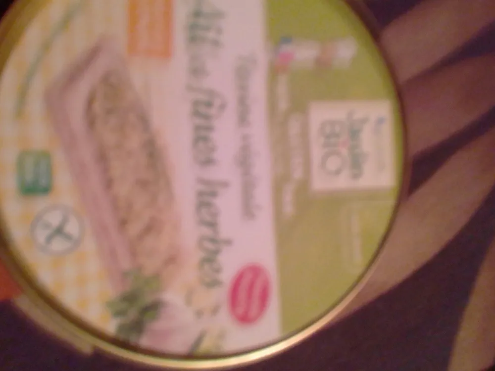 Terrine Végétale Ail Et Fines Herbes Bio