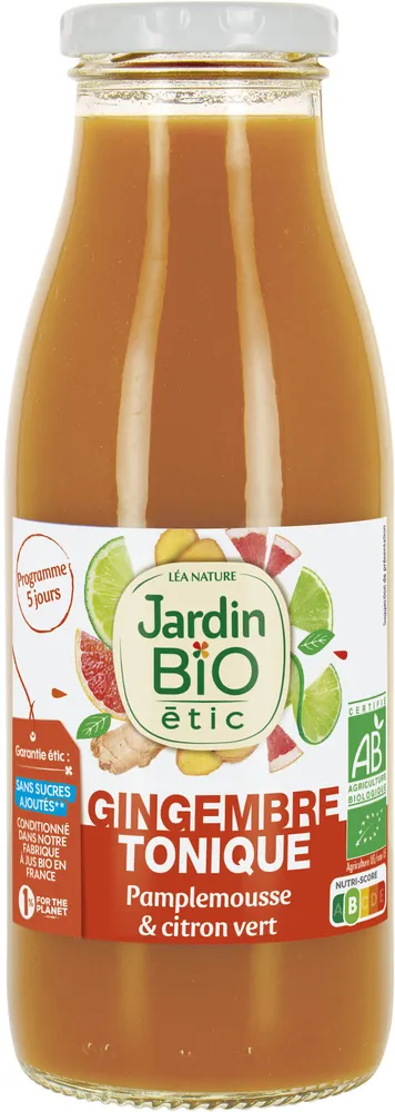 Boisson Gingembre Tonique Bio