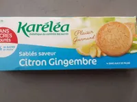 Sablés saveur Citron Gingembre