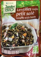 Lentilles façon petit salé