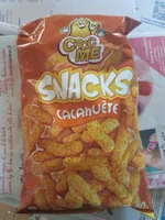 Snacks curl cacahuète