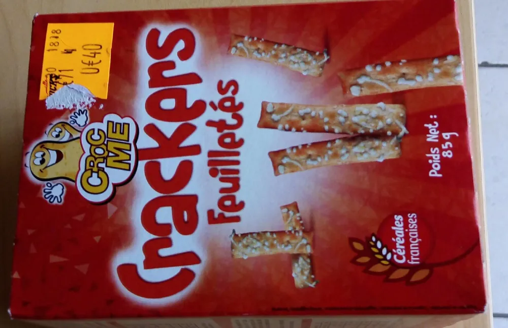Crackers feuilletés
