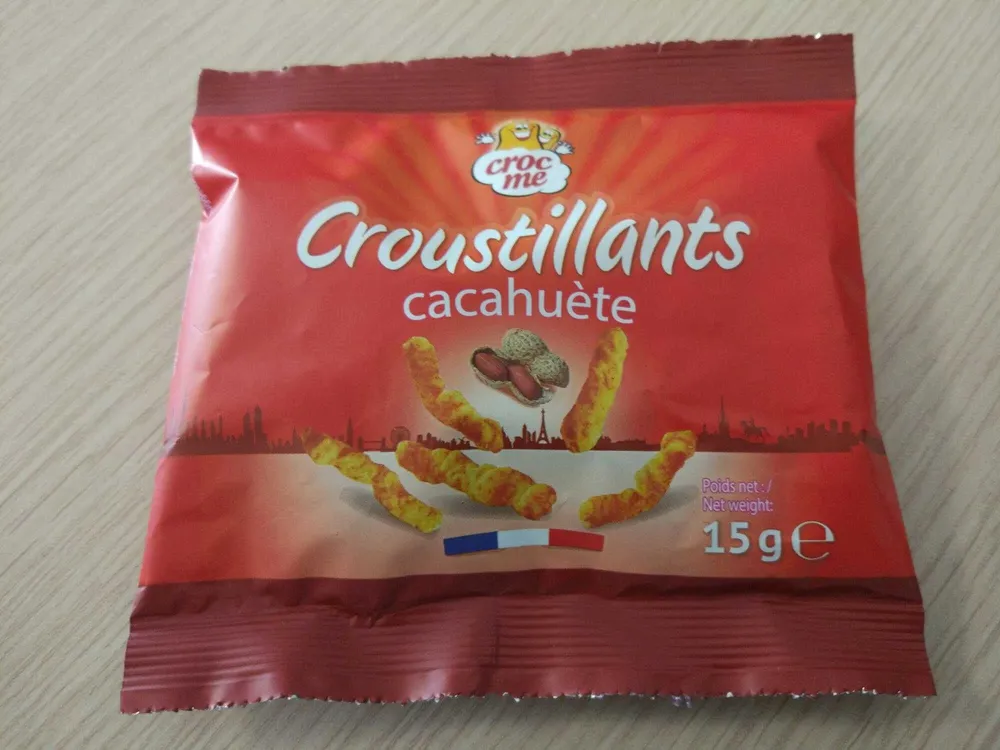 Croustillants cacahuètes