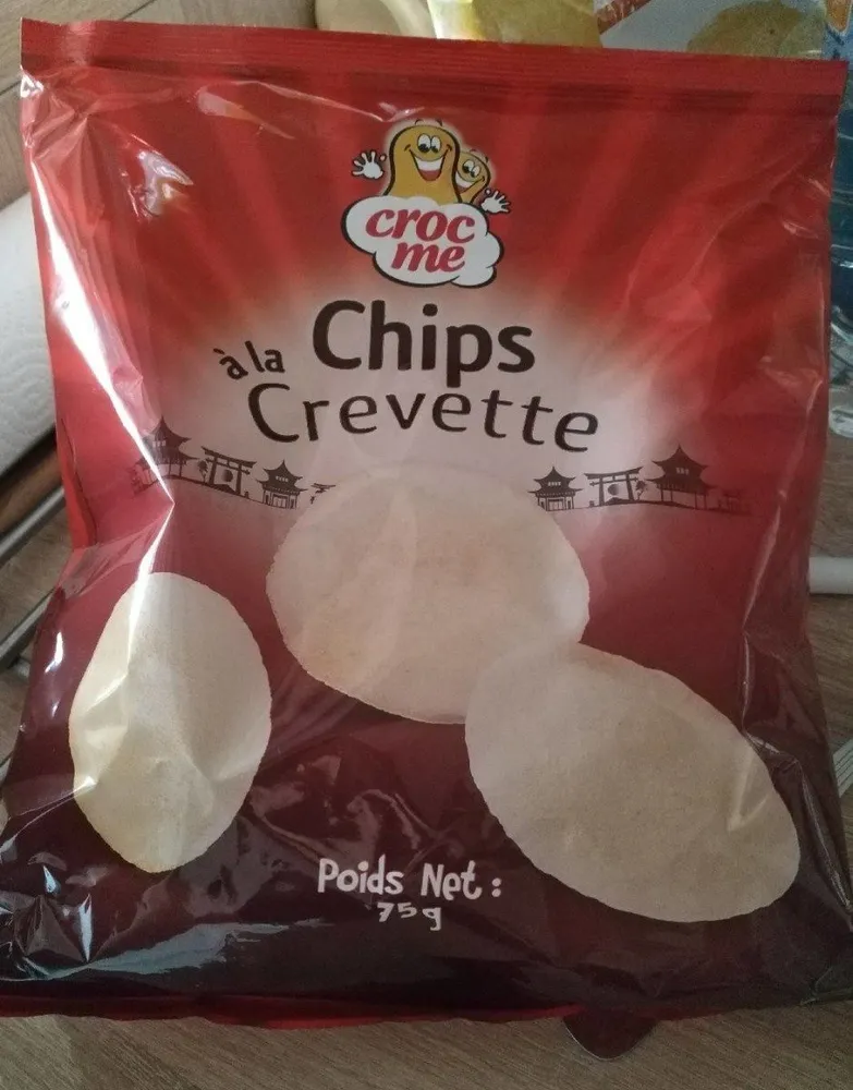 Chips a la crevette