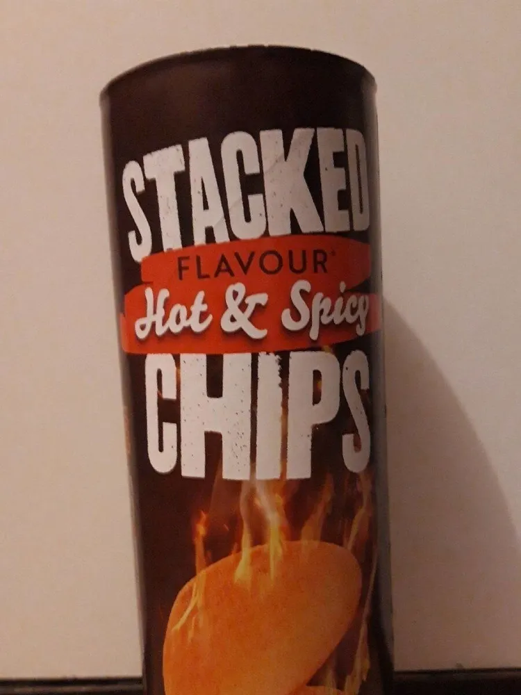 Stacked Chips Saveur Hot&Spiecy
