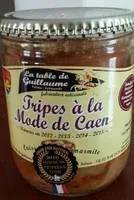 400G TRIPES MODE DE CAEN TABLE DE GUILLAUME